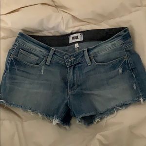 Paige Denim Shorts